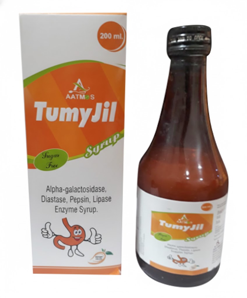 200ml Alpha Galactosidase Diastase Pepsin Lipase Enzyme Syrup — image 1