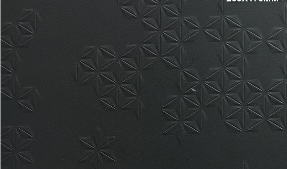 3D Geometric Black Rain Cloud Wall Panel / Laminate — image 1
