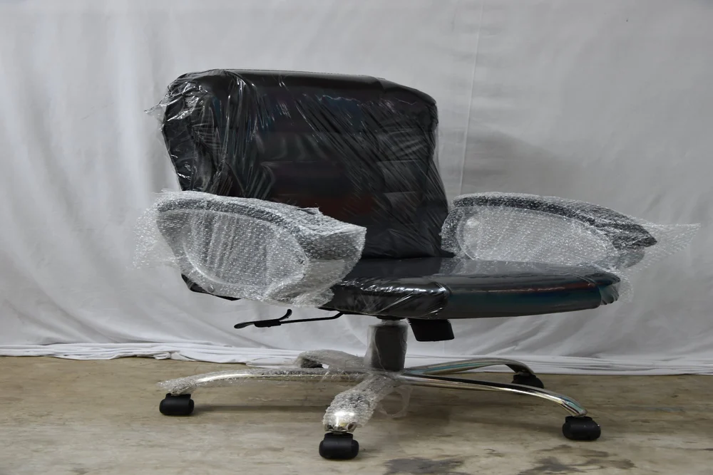 Adjustable Leather Office Chair — image 2