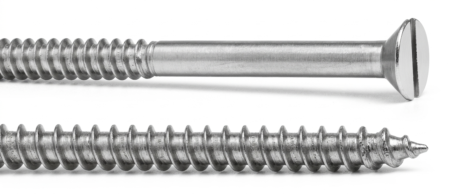 CSK Stainless Steel Wood Screws — image 1