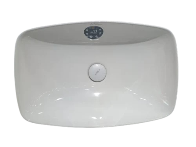 Ceramic Rectangular Table Top Wash Basin — image 1