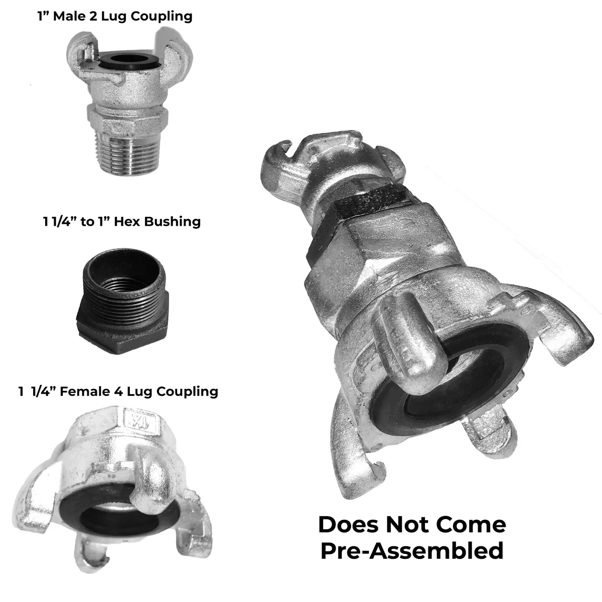 Crowfoot Coupling [4-lug] — image 1