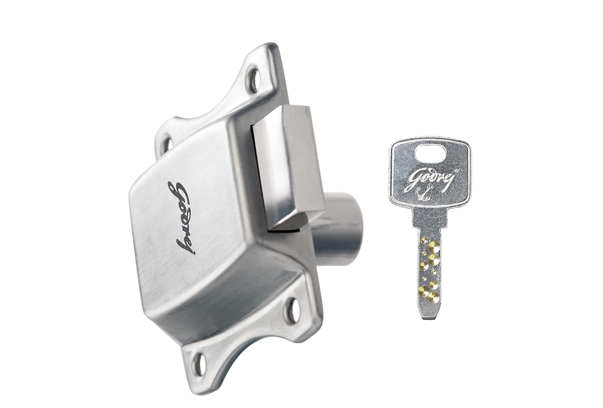 Curvo Duo SS 304 Wardrobe Lock — image 1