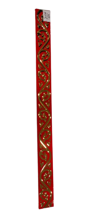 Floral leaf decor wall tile — image 2
