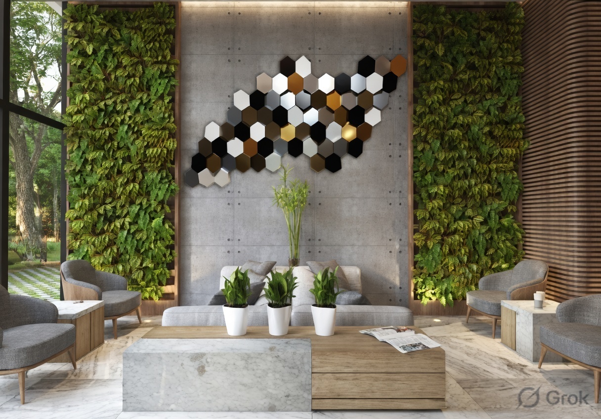 HexaFusion Modular Wall Art Panel — image 1