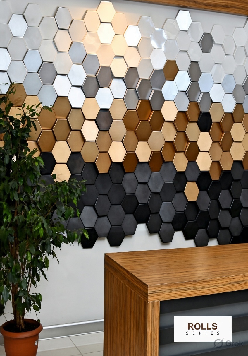 HexaLux 3D Wall Panel Tiles — image 1