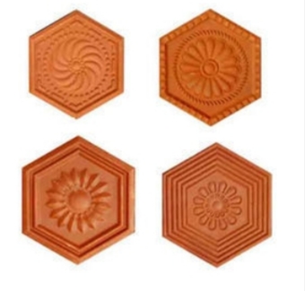 Hexagonal Clay Ceiling Tiles — image 1
