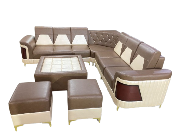 L shape sofa set — image 1