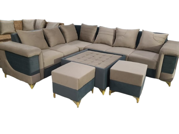 L shape sofa set — image 1