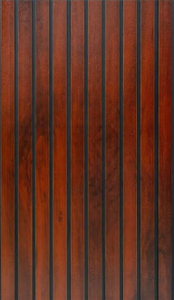 Mahogany Fluted Wood Panel — image 1