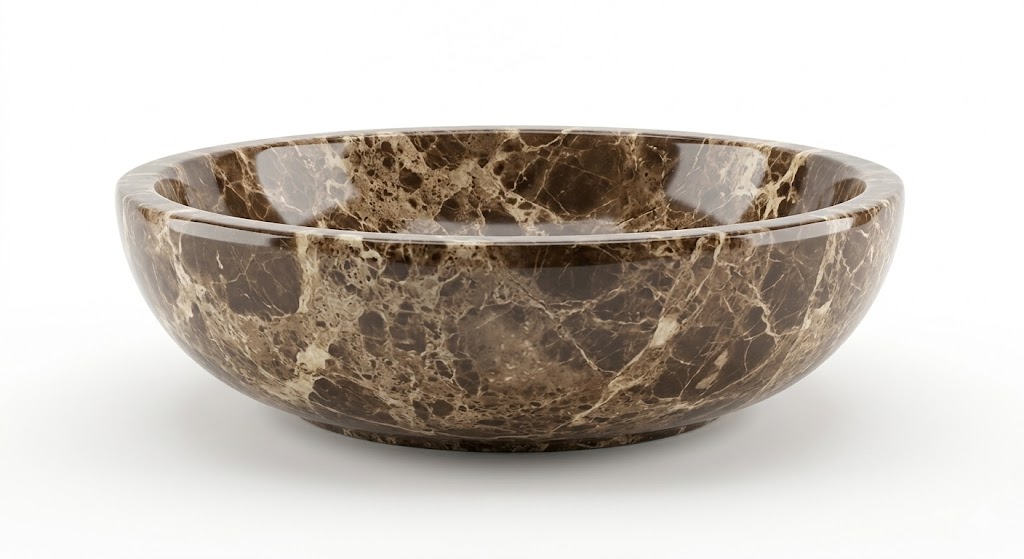Marble Vessel Table Top Basin — image 1