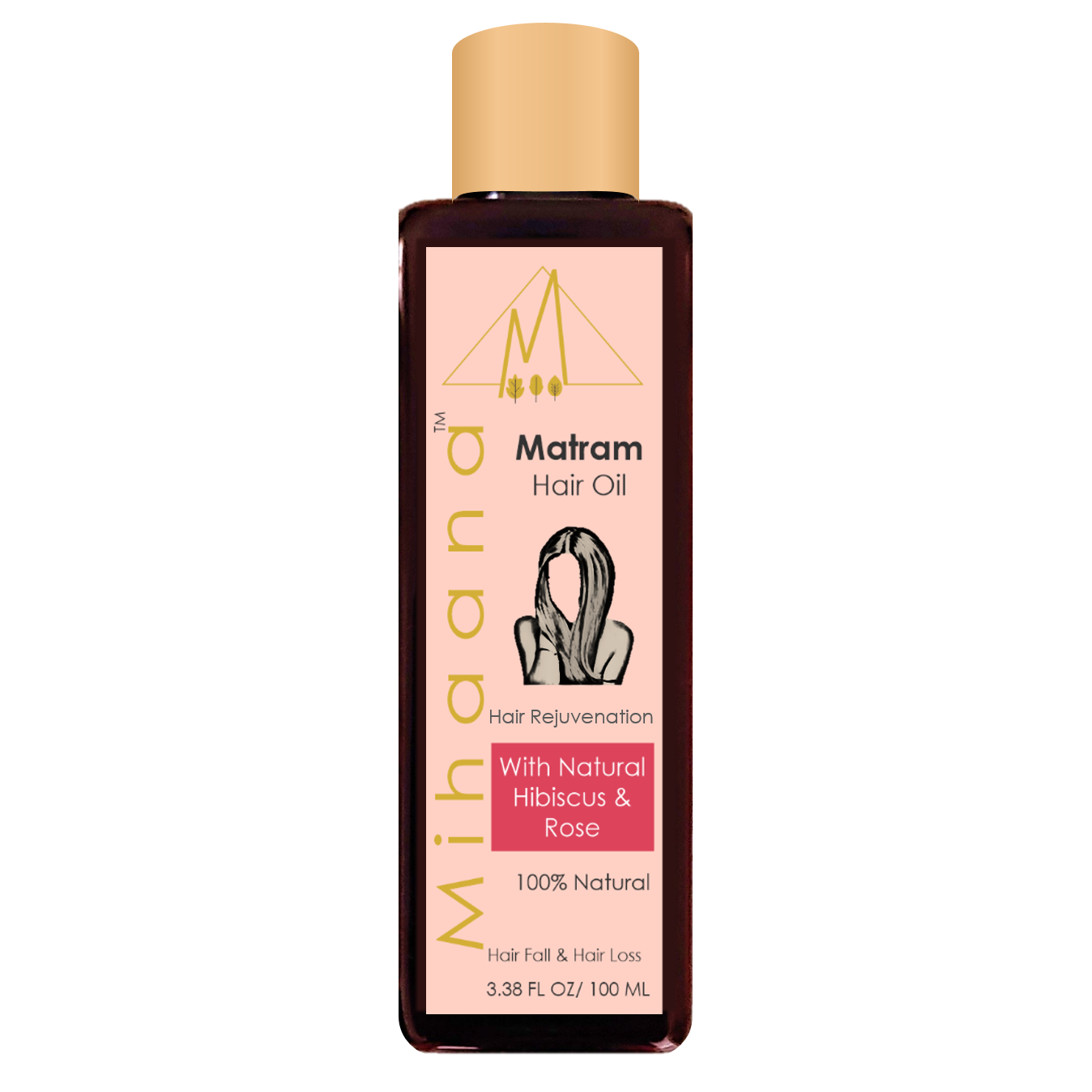 Matram Hair Oil – Hibiscus & Rose — image 1