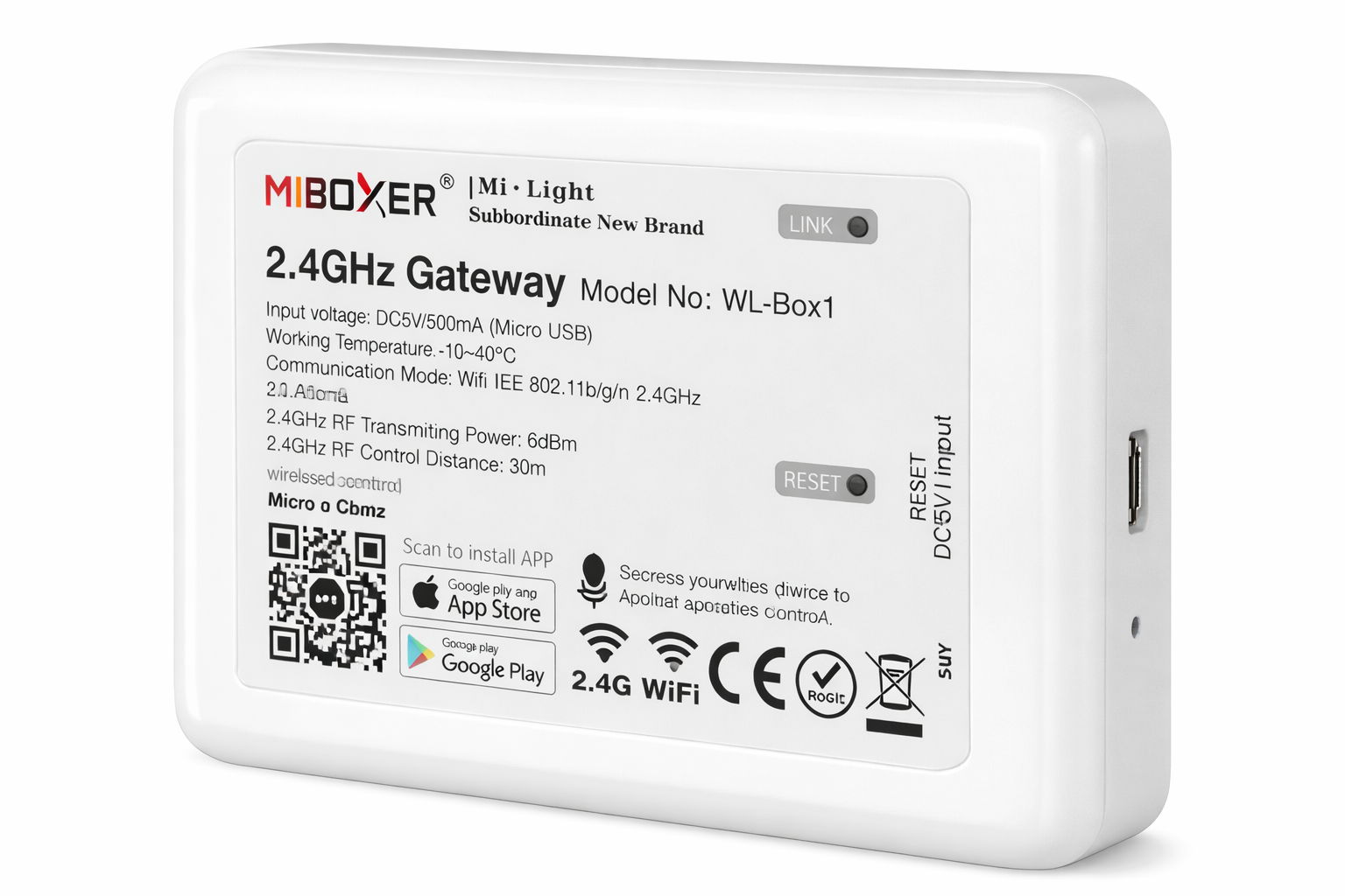 MiBoxer 2.4GHz Smart Gateway — image 1