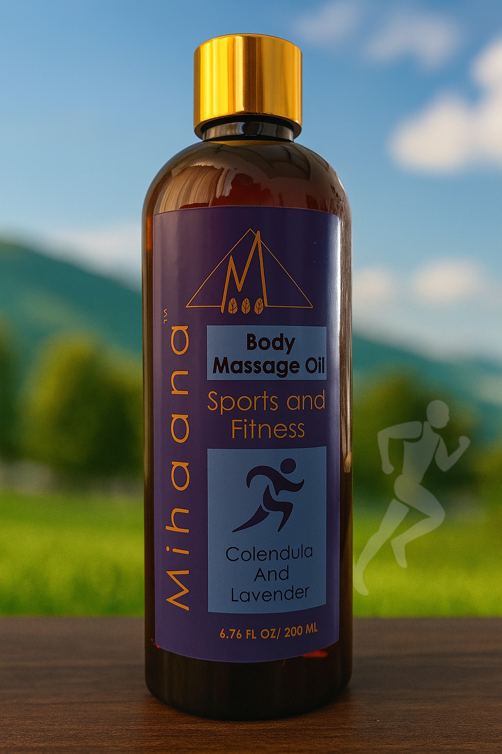 Mihaana Sports and Fitness Body Massage Oil — image 1