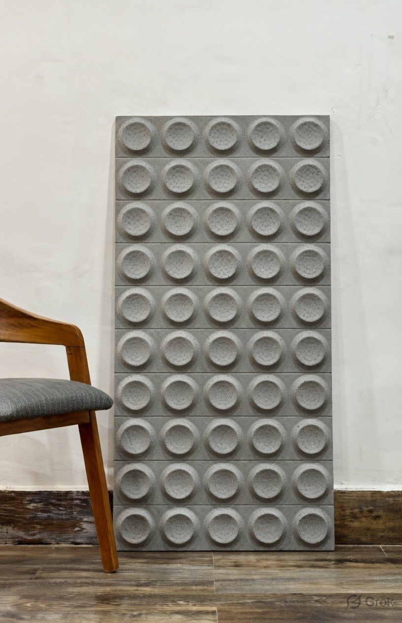 Modern 3D Bubble Grid Wall Panel — image 1