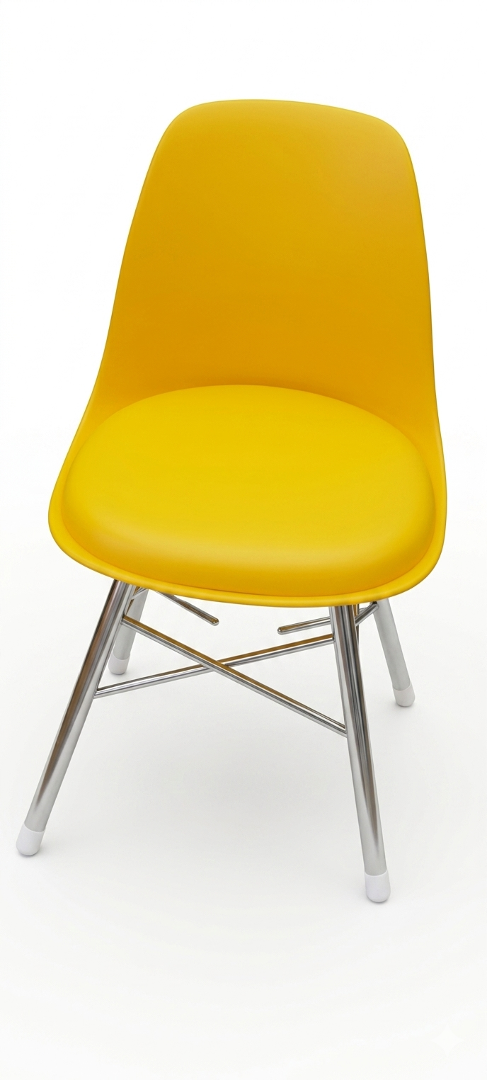 Molded Plastic Shell Chair — image 1