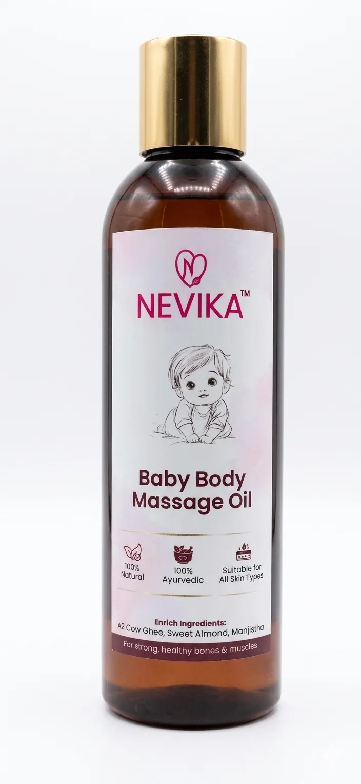 Nevika Baby Body Massage Oil — image 1