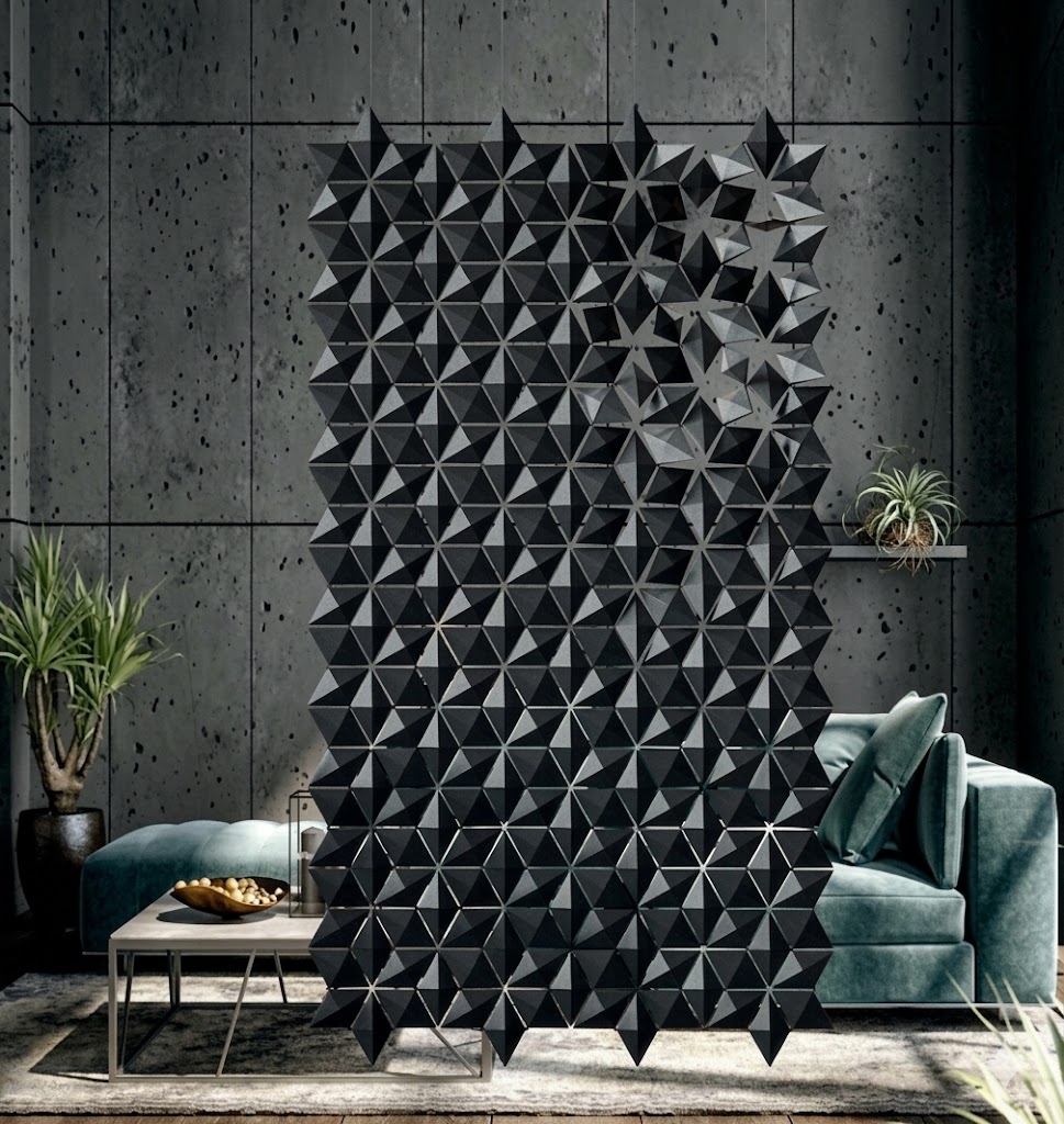Owel Series Prism 3D Wall Panel — image 1