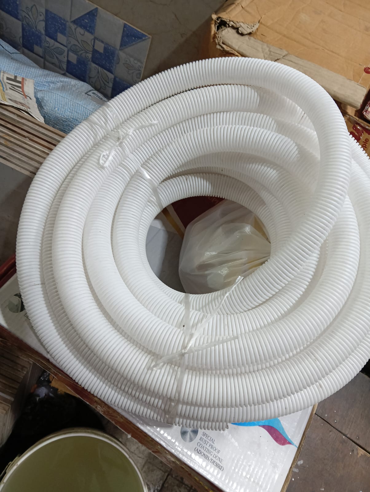 PVC Flexible White pipe — image 1