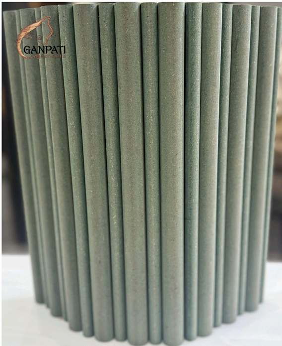 Rounded Fluted Green Column Panel — image 1