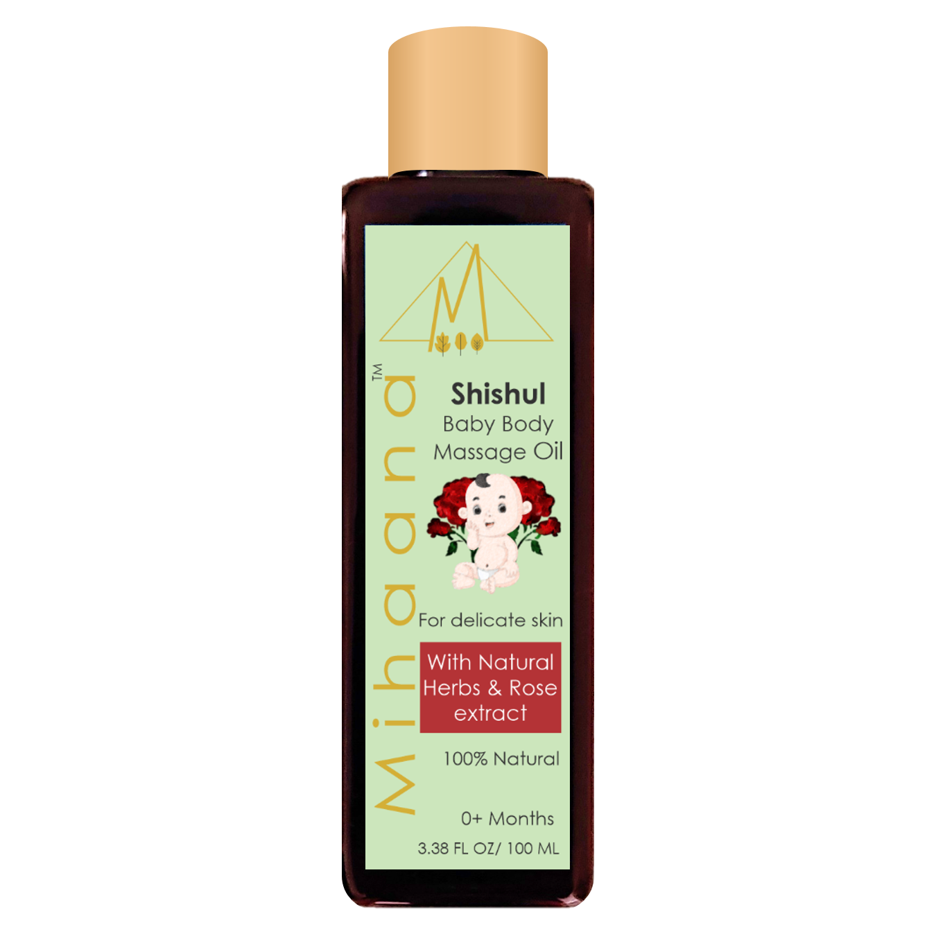 Shishul Baby Body Massage Oil – Herbs — image 1