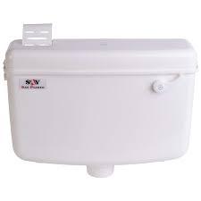 Side Flush Plastic Cistern (WH) — image 1
