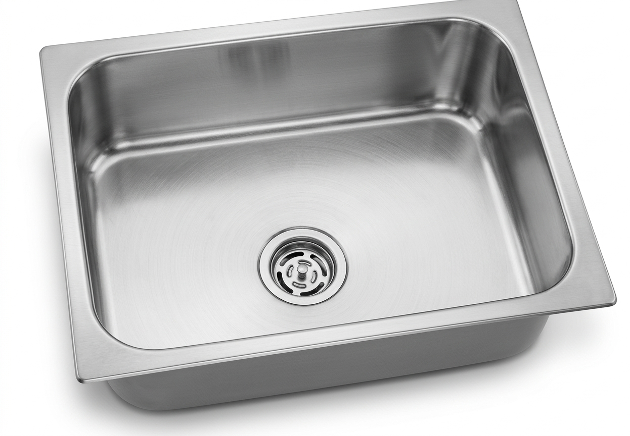 Single Bowl Stainless Steel Kitchen Sink — image 1