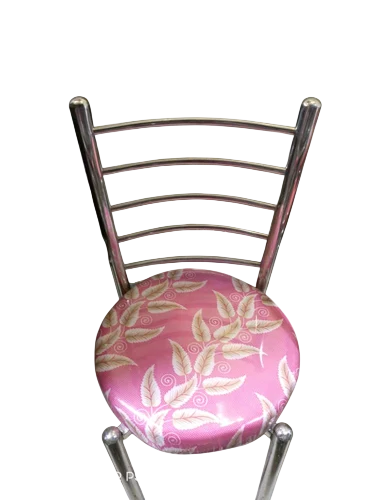 Stainless Steel Cushion Dining Chair — image 1