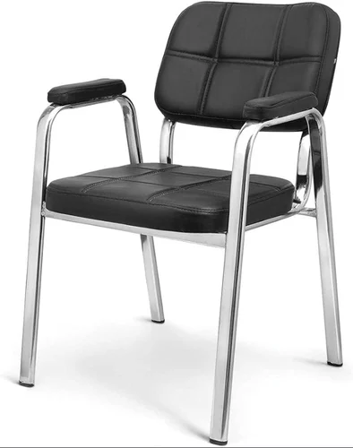 Stainless Steel Executive Visitor Chair — image 1