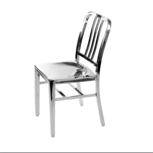 Stainless Steel Modern Dining Chair — image 1