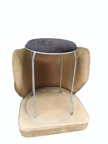 Stainless Steel Round Side Table — image 1