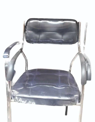Stainless Steel Visitor Chair — image 1