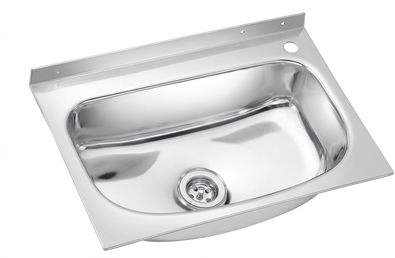 Stainless Steel Wash Basin — image 1