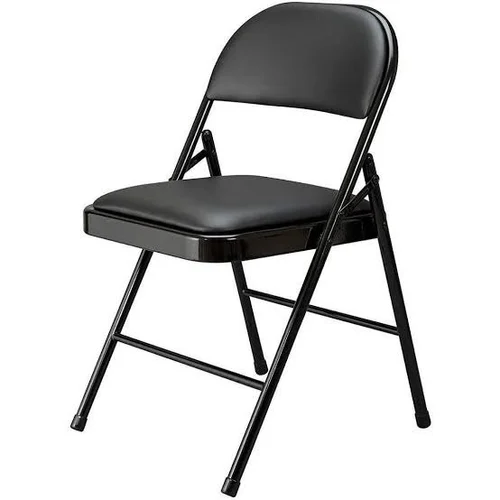 Steel Folding Chair with Cushion — image 1