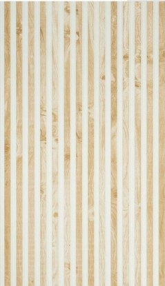 Striped Wooden Decorative Wall Panel — image 1