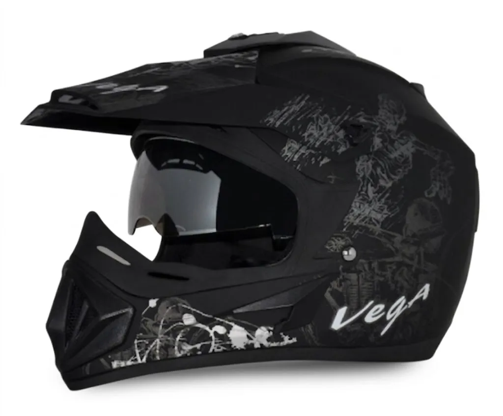Studds Chrome Eco Full Face Helmet (Graphic Black) — image 1