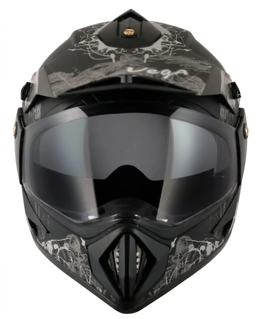 Studds Chrome Eco Full Face Helmet (Graphic Black) — image 2