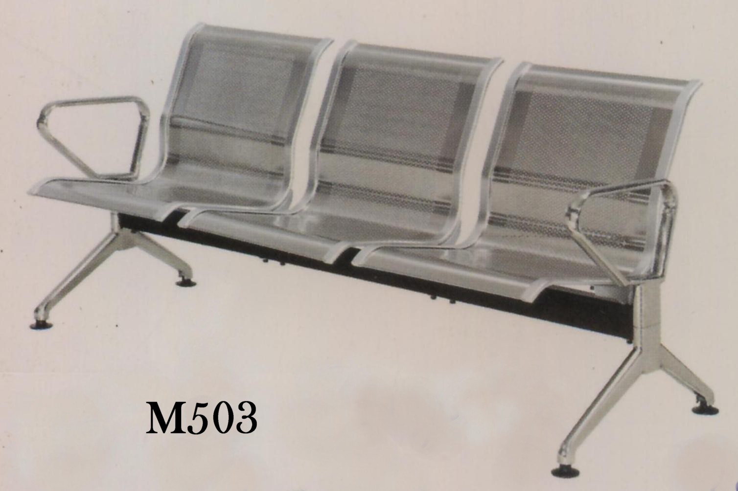Three Seat Waiting Chair — image 1