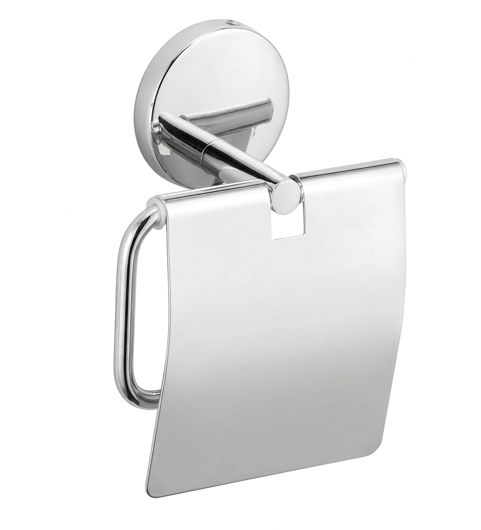 Toilet Paper Holder with Flap — image 1