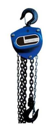 Triple Spur Gear Chain Pulley Block — image 1