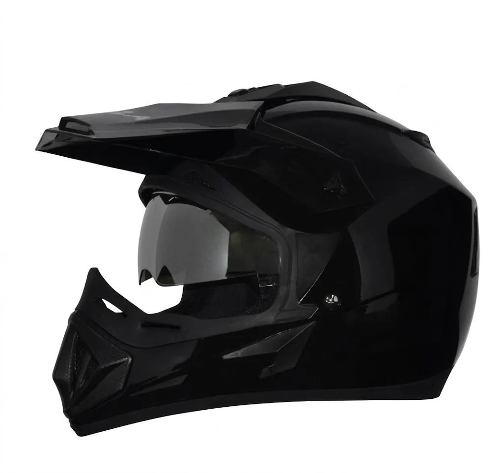 VEGA Off Road D/V Black Off-Road Helmet Medium Helmet  — image 2