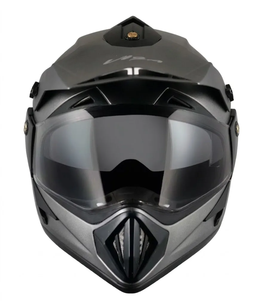 VEGA Off Road D/V Dull Anthracite Off-Road Helmet Large Helmet — image 1