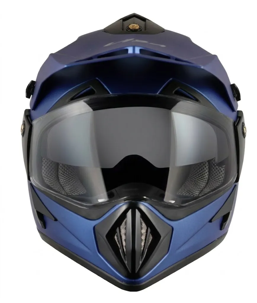 Vega Off Road D/V Blue Off-Road Helmet — image 2