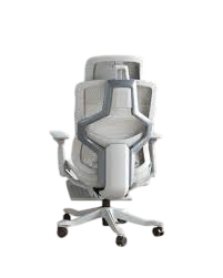 White Mesh Ergonomic Office Chair — image 1