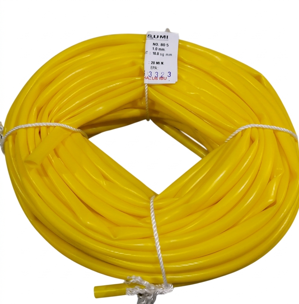Yellow PVC Garden Hose Pipe — image 1