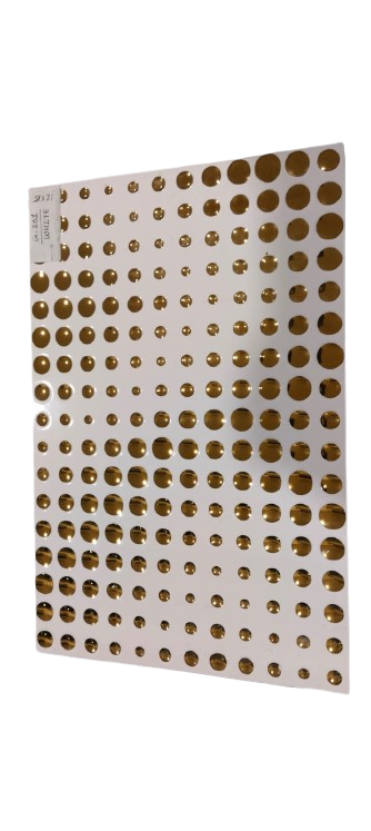 metallic penny round mosaic tile — image 1